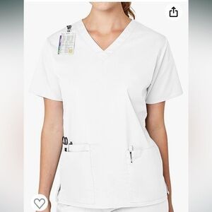 NWT Small WonderWink Women's V-Neck Top